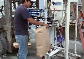 valve bag filling