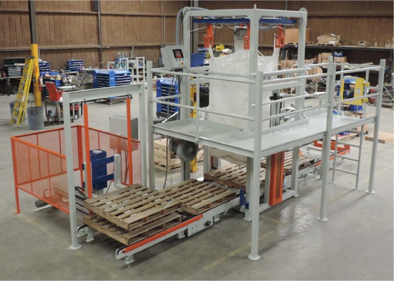 Bulk FIBC Bag Filling Machine System with one station