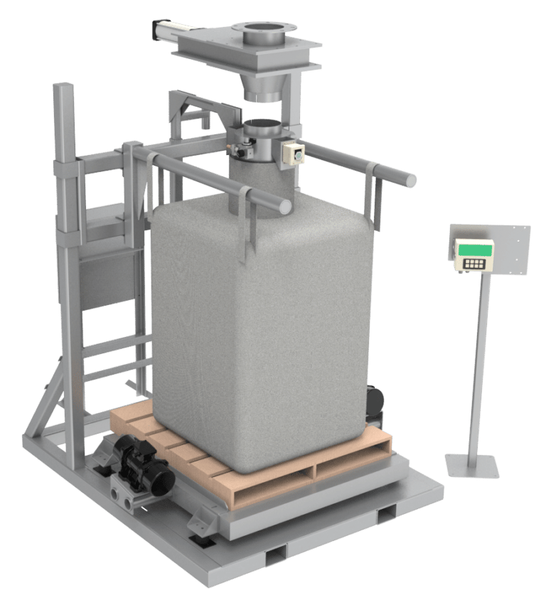 Indsutrial Bulk Bag Filling Equipment Manufacturer Texas
