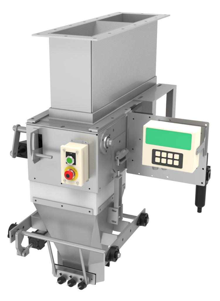 Vibratory Open Mouth Bag Filler Model GWBV More Specs Choice Bagging