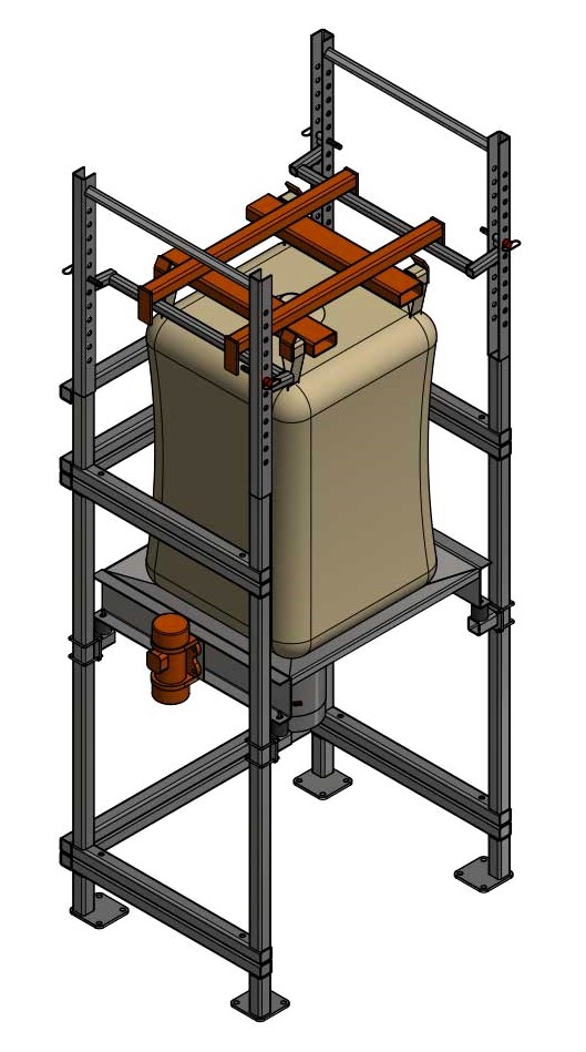 4100 Heavy-Duty Bulk Bag Unloader (forklift style)