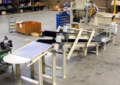 Model 2450 System w Bag Discharge & Flattener Conveyors