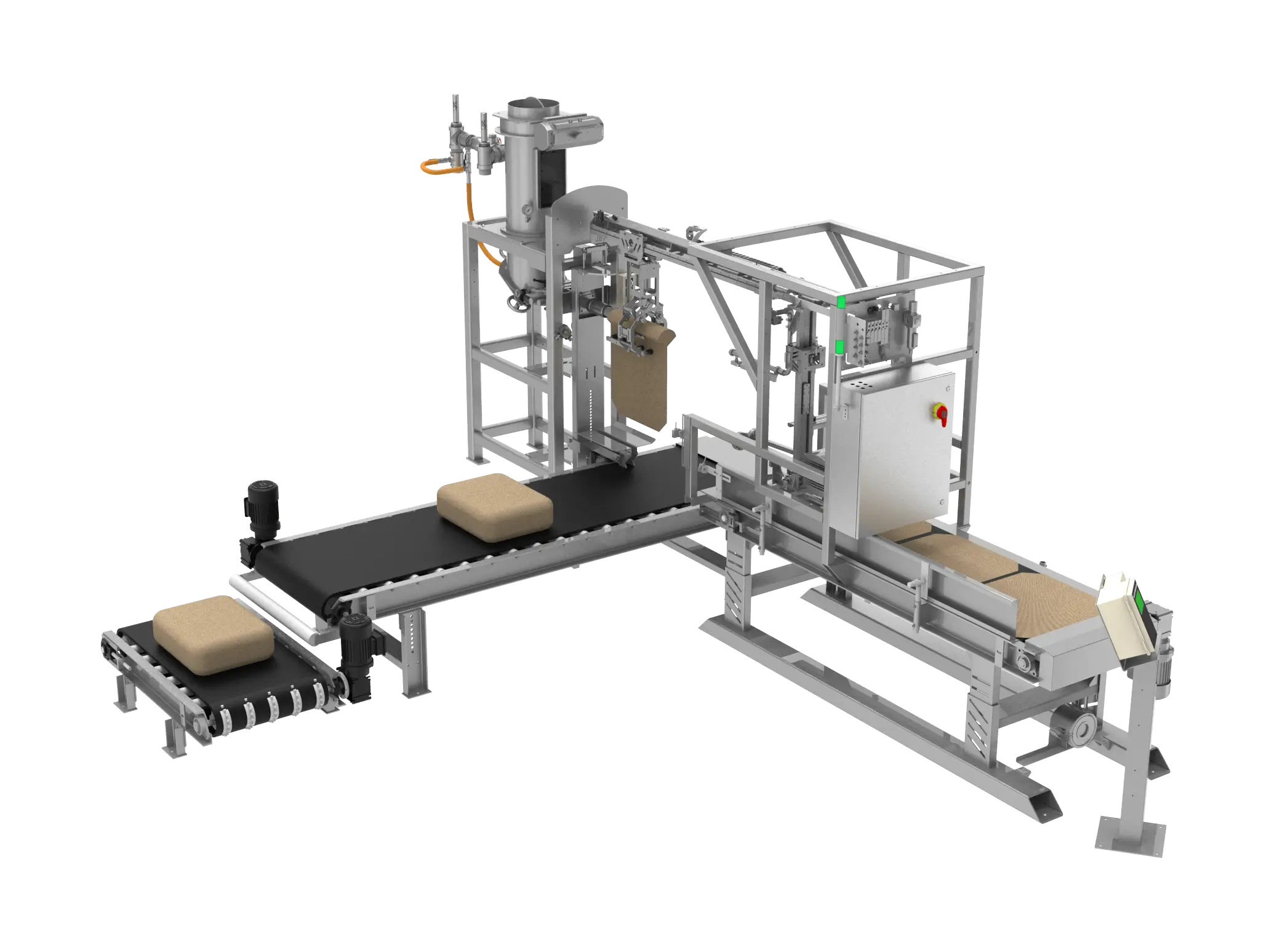 Automatic Valve Bag Placer Model 2700