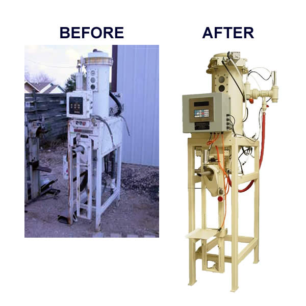 bemis before after 600px Bagging Equipment Upgrades