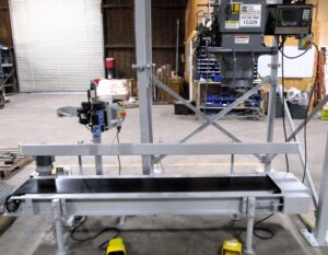 Open Mouth Bagger with Conveyor System