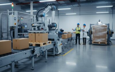 How a High-Speed Palletizing System Boosts Production Throughput