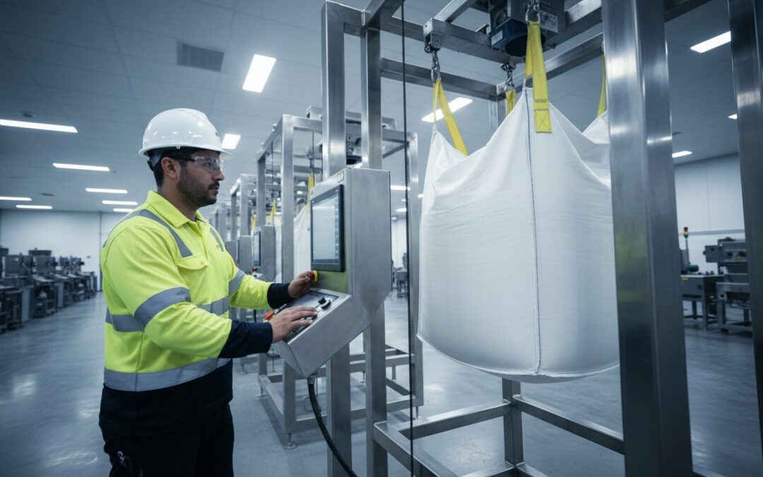 how to safely operate a bulk bag unloader: a step by step guide hero image